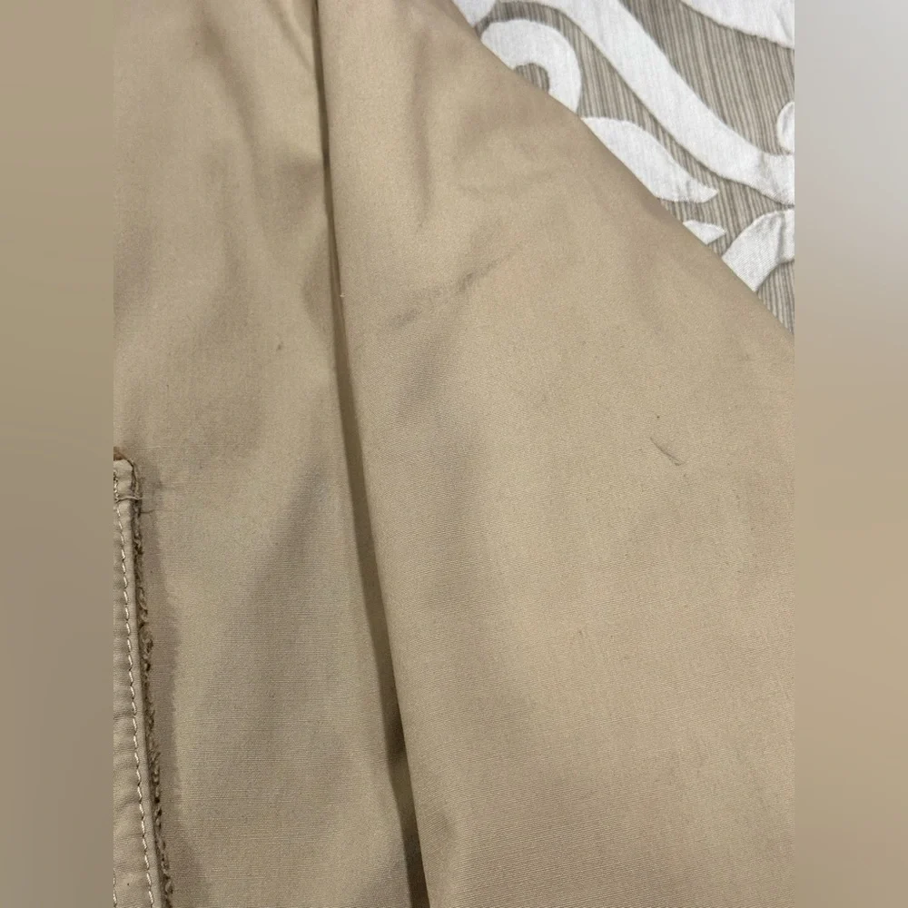 Mighty Mac Coat Jacket Fleece Lined Overcoat with zipped Hood Tan USA Made